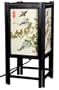 Best Simple Affordable Gift Ideas 2011- 14" Japanese Paper Lantern Electric Lamp - Birds & Flowers Design