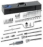 Armstrong 44-300 57pc 3/8 Drive 12pt Metric Ratchet/Socket Set