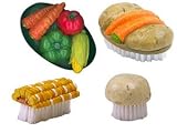 Norpro 1073510801 Vegetable Brush Set 4-pc.