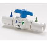 David's Garden Tool Irrigation EZ Flo Injector Ball Valve Coupling 1 Inch Slip x Slip