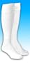 Adult White "Stopper" Soccer Socks