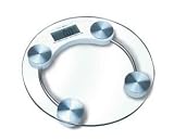 31A04rv32qL. SL160  Scandinavia Home Round Digital Glass Personal Body Bathroom Scale