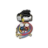 FJC (FJCKIT6) Vacuum Pump and Manifold Gauge Set