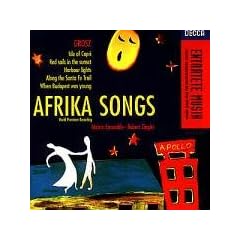 Grosz: Afrika Songs Op.29