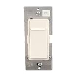 Leviton VP00R-10Z Vizia Coordinating Remote Dimmer/Fan Speed Control for 3-Way - White/Ivory/Light Almond