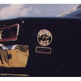 1968-70 Super Bee Circles, Pair (left & right) - BLACK