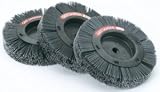 Magnate D1073 Abrasive Sanding Wheels - 120 Grit; 1/2 Bore; 6 Outside Diameter