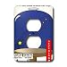 Rich Diesslins Funny Theology Cartoons - Deism - Gods Third Grade Science Fair Project - Light Switch Covers - 2 plug outlet cover