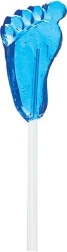 Baby Feet Lollipops Blue [120CT Bag] by Twinkle Candy