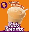 Big Train Orange Creamsicle Kidz Kreamz, (3.5lb Bag)