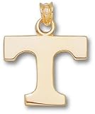 Tennessee Volunteers Solid 10K Gold ''T'' Pendant