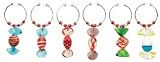 Candy Wine Glass Markers 06 760 by Boston Warehouse