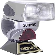 Sunpak PZ40X Power Zoom Digital Flash for all Canon EOS TTL, E-TTL and E-TTL II Cameras (Black)
