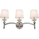 Artcraft Lighting AC3833 Contempra 3-Lite Wall Sconce Light, Chrome