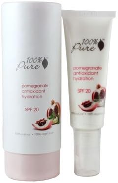 100% Pure Hydration SPF 20, Organic Pomegranate Antioxidant 1.6 oz (50 ml)