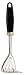 Pedrini Black & Satin Stainless Steel Potato Masher