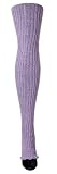 Thigh Hi Lavender Leg Warmers by KD dance Makers of the Finest Knit Dancewear in the Wolrd, 36 Inch Rib Knit Legwarmer - Made in USA By Dancers for Dancers & Lavender Lovers!
