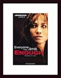 Enough, Art Poster with Wood Frame, poster size: 11