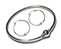 Sterling Silver Cape Cod Style Bracelet and Earrings Gift Boxed Set