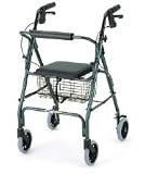 Cruiser Deluxe Classic Rollator - Blue
