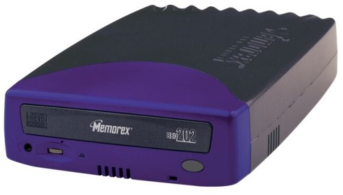 Memorex Duo BBQ 202 24/10/40x CD-Brenner extern (mit USB 2.0 Schnittstelle)