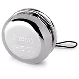 Engraved Silver Plated Yo Yo - Free Engraving