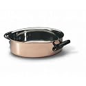 Matfer Bourgeat 5.25 qt Copper Saute Pan Brazier without Lid