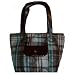 Women's Liz Claiborne Purse Handbag Plaid O Heritage Mosaic O
