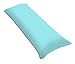 Crescent Multiple Colors – Zippered Aqua Blue Body Pillowcase- 100% Pure & Natural Cotton 200 Thread Count 21