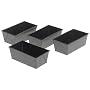 Chicago Metallic Professional Mini Loaf Pan, Set of 4