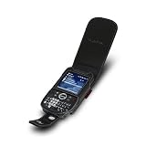  : Tuff-Luv Leather case cover for Palm Treo Pro - Black