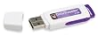 Kingston DataTraveler I - 4 GB USB 2.0 Flash Drive DTI/4GBET (White/Purple)