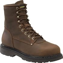 Men's 8" Carolina® Plain Toe Boots