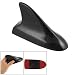 Car Auto Black Hard Plastic Shark Fin Antenna Decor