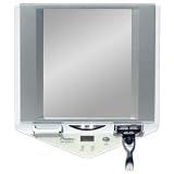 Zadro Z'Fogless Lighted Shaving Mirror, White Finish