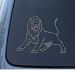 LION - Car, Truck, Notebook, Vinyl Decal Sticker #1226 | Vinyl Color: Silver