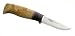Helle Norway Harmoni Hunter Walnut and Curly Birch Handle Fixed Blade Knife