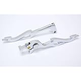1999-2005 Yamaha YZF R1 R6 FZ1 FZS1000 Billet Aluminum Chrome Brake and Clutch Flame... by KapscoMoto