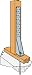 Simpson Strong Tie #HTT22-WEST HTT22 Heavy Tension Tie