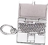 Laptop Computer Charm by Rembrandt Charms