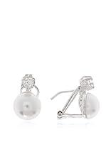 Alexandra Plata Pendientes Double