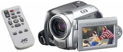 JVC Everio GZ-MG27 - Camcorder - optical zoom: 32 x - supported memory: SD - HDD : 20 GB