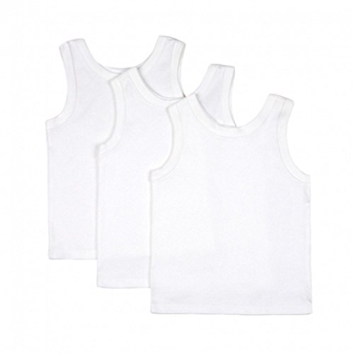 BIG OSHI Baby 3 Pack Sleeveless Undershirt Tank - PLK-804