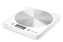 Salter Slim design electronic platform kitchen scale white