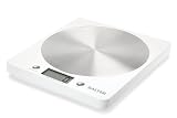 Salter Slim design electronic platform kitchen scale white