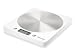 Salter Slim design electronic platform kitchen scale white