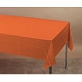 Orange Paper Tablecover (Single)