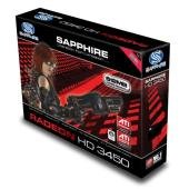 Sapphire Radeon HD 3450 512MB 64bit DDR2 PCIE Dual DVI-I TVO Lite Video Card - Retail