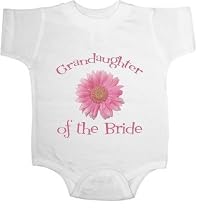 Pink Daisy Bride's Granddaughter Baby Ultrasoft Onesie