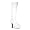 white stretch patent